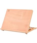 Amazon.co.jp: イーゼル 卓上イーゼル 木製 デスクテーブル 折りたたみ